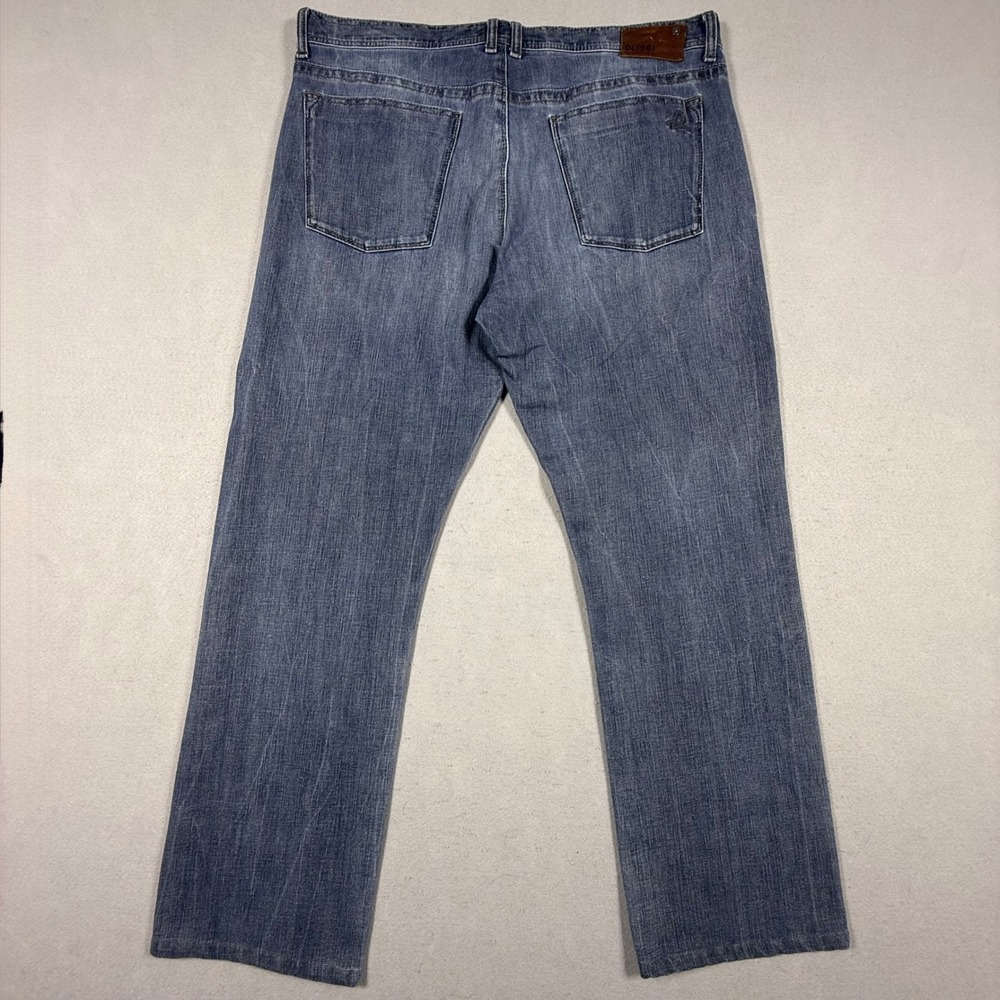 DL1961 Premium Denim Mens Straight‎ Leg Jeans Blue Medium Wash Size 38 - Picture 3 of 10